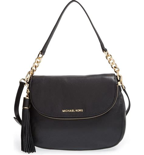 michael kors bedford medium cov shoulder|bedford leather shoulder bag.